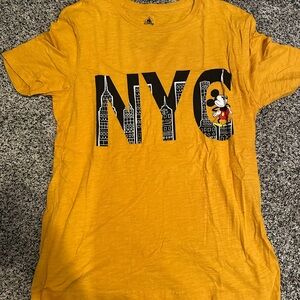 Disney Vibrant Yellow T-Shirt NYC